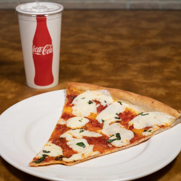 Tomato and cheese slice